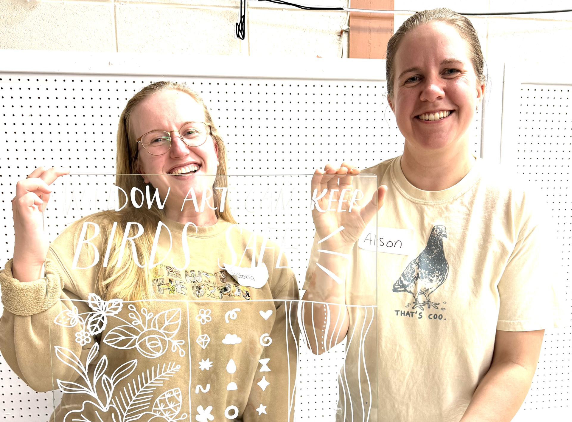 Window art can save birds & other tips